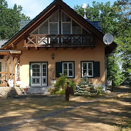 Ferienwohnung Habicht Villa-Paelitzsee Grosszerlang Buitenkant foto